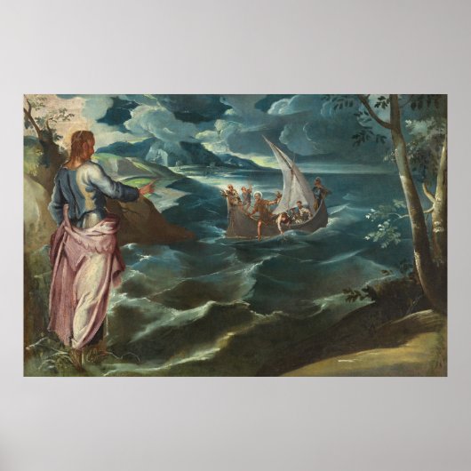 Renaissance ingelijst beeldende kunst print van Ch (Voorkant)