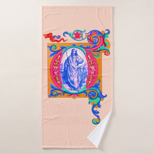 Renaissance Jesus Bad Handdoek (Badhanddoek)