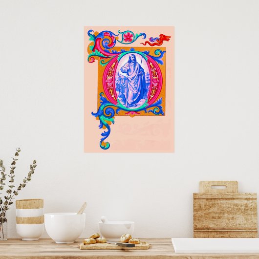 Renaissance Jesus Poster (Keuken)