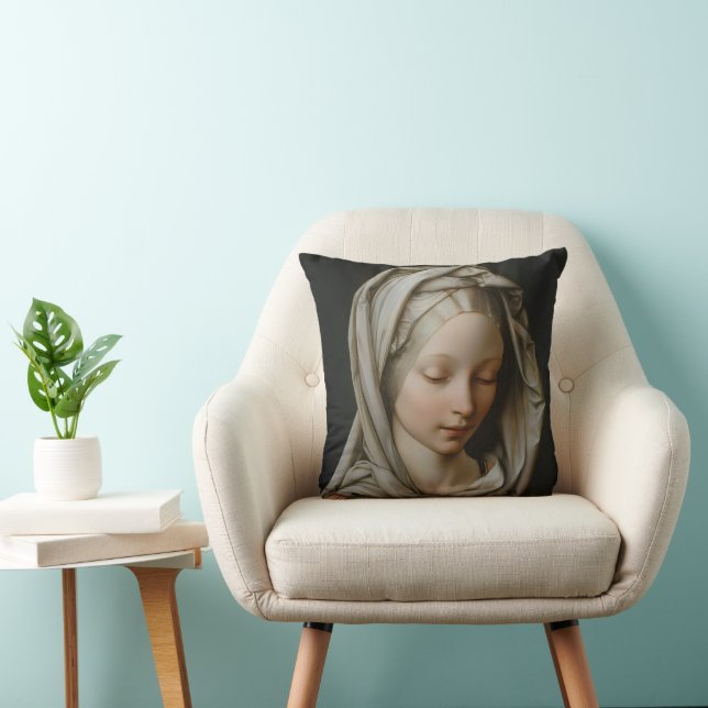 Renaissance Jonge Vrouw Kussen (Stoel)
