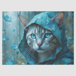 Renaissance kattenverjaardag tissuepapier