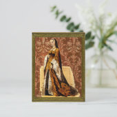 Renaissance Lady Briefkaart (Staand voorkant)