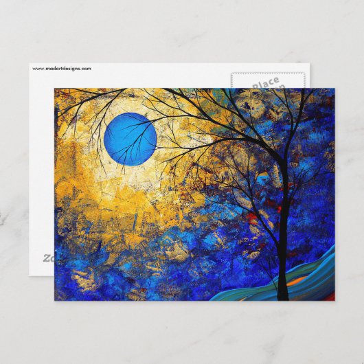 Renaissance Landscape Postcard Briefkaart (Voorkant / Achterkant)