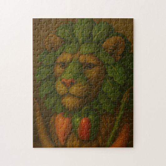 Renaissance Leeuwenportret Legpuzzel (Verticaal)