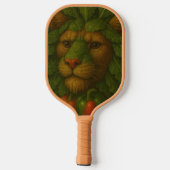 Renaissance Leeuwenportret Pickleball Paddle (Achterkant)