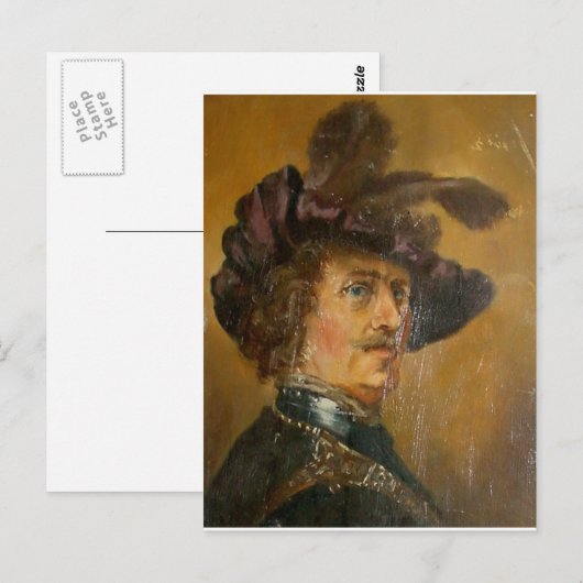 RENAISSANCE MAN BRIEFKAART (Voorkant / Achterkant)