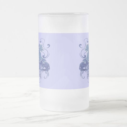 Renaissance Medieval  Lions Matglas Bierpul (Center)