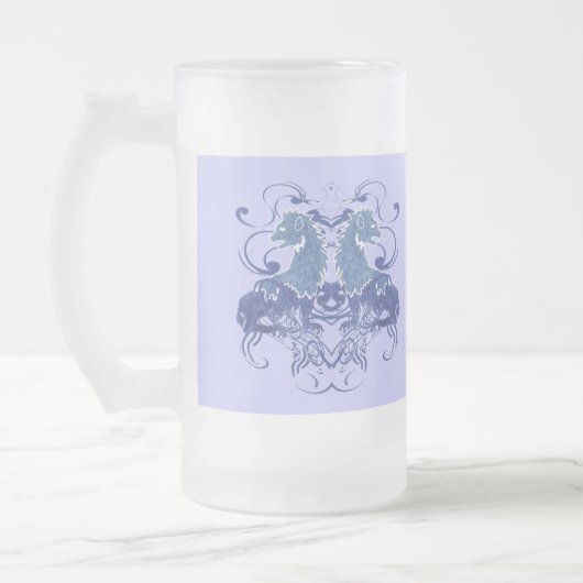 Renaissance Medieval  Lions Matglas Bierpul (Links)