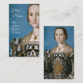 RENAISSANCE MODE JEWELRY COSTUME DESIGNER VISITEKAARTJE (Voorkant / Achterkant)