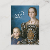 RENAISSANCE MODE SIERADEN KOSTUUMONTWERPER VISITEKAARTJE (Achterkant)