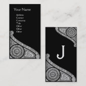 RENAISSANCE Monogram 1 Visitekaartje (Voorkant / Achterkant)