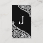 RENAISSANCE Monogram 1 Visitekaartje (Achterkant)