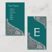 RENAISSANCE Monogram 1 Visitekaartje (Voorkant / Achterkant)