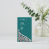 RENAISSANCE Monogram 1 Visitekaartje (Staand voorkant)