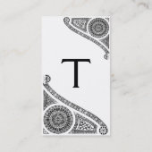 RENAISSANCE Monogram 1 Visitekaartje (Achterkant)