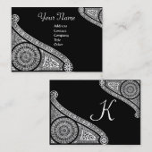 RENAISSANCE Monogram 2 Visitekaartje (Voorkant / Achterkant)