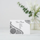 RENAISSANCE Monogram 2 Visitekaartje (Staand voorkant)