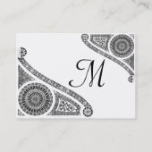 RENAISSANCE Monogram 2 Visitekaartje (Achterkant)