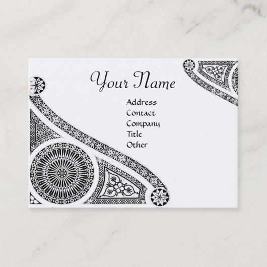 RENAISSANCE Monogram 2 Visitekaartje (Voorkant)