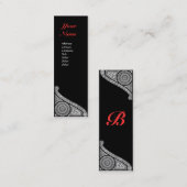 RENAISSANCE MONOGRAM 3 MINI VISITEKAARTJE (Voorkant / Achterkant)