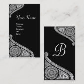 RENAISSANCE MONOGRAM 4 VISITEKAARTJE (Voorkant / Achterkant)