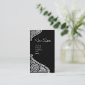 RENAISSANCE MONOGRAM 4 VISITEKAARTJE (Staand voorkant)