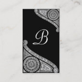 RENAISSANCE MONOGRAM 4 VISITEKAARTJE (Achterkant)