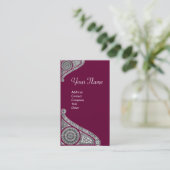 RENAISSANCE Monogram Visitekaartje (Staand voorkant)