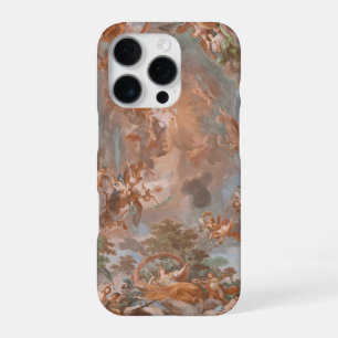 Renaissance muurschildering engelen cherubijnen iPhone 16 pro hoesje