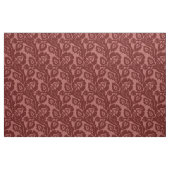 Renaissance Oblique Floral, Dark Red Stof (Yard (91,4 cm))