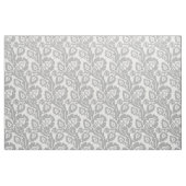 Renaissance Oblique Floral, Silver-Grey Stof (Yard (91,4 cm))