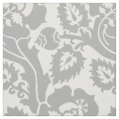 Renaissance Oblique Floral, Silver-Grey Stof (Swatch)
