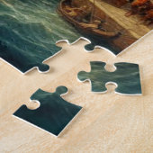 Renaissance olieverfschilderij legpuzzel (Zijkant)