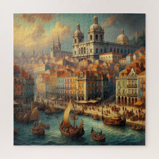 Renaissance olieverfschilderij legpuzzel (Verticaal)