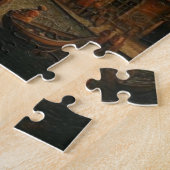 Renaissance olieverfschilderij legpuzzel (Zijkant)