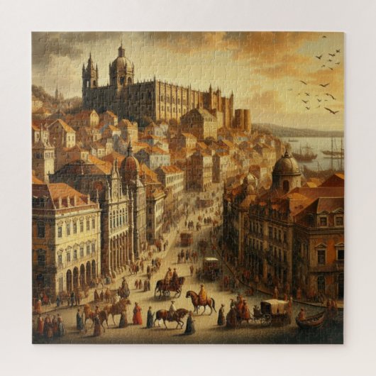 Renaissance olieverfschilderij legpuzzel (Verticaal)