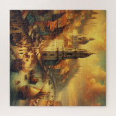 Renaissance olieverfschilderij legpuzzel (Horizontaal)
