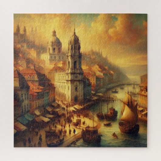 Renaissance olieverfschilderij legpuzzel (Verticaal)