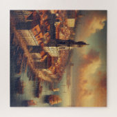 Renaissance olieverfschilderij legpuzzel (Horizontaal)