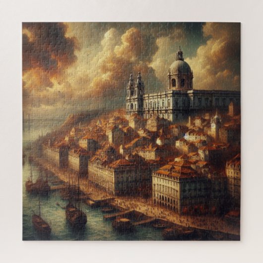Renaissance olieverfschilderij legpuzzel (Verticaal)
