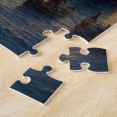 Renaissance olieverfschilderij legpuzzel (Zijkant)