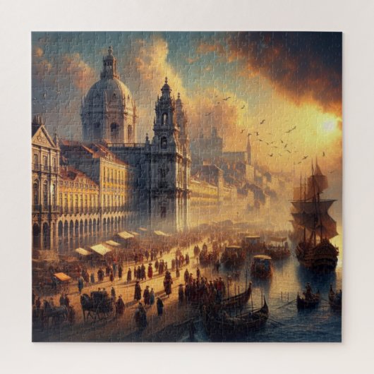 Renaissance olieverfschilderij legpuzzel (Verticaal)