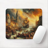 Renaissance olieverfschilderij muismat (Met muis)