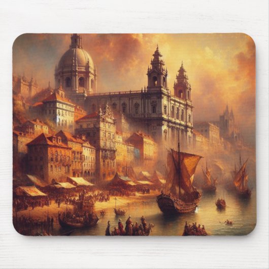 Renaissance olieverfschilderij muismat (Voorkant)