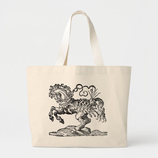 Renaissance Paard Nr. 1 Totebag Grote Tote Bag (Voorkant)