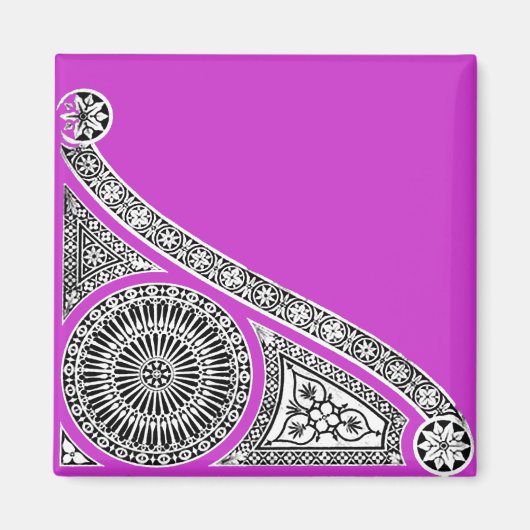 RENAISSANCE paars Magneet (Voorkant)
