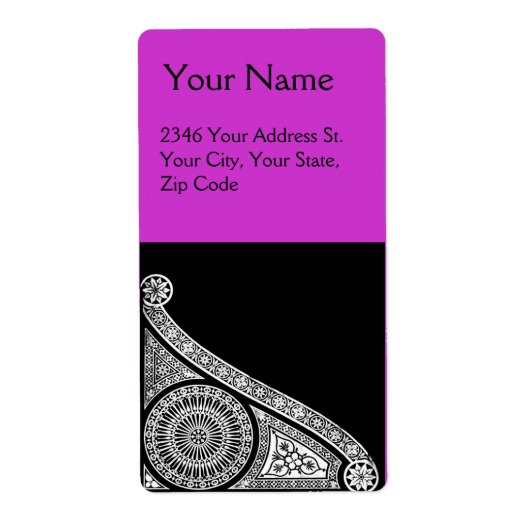 RENAISSANCE Paars Violet Etiket (Voorkant)