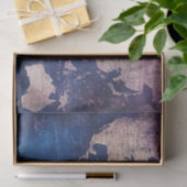 Renaissance Paarse Hemelkaart Tissuepapier (Geschenk)