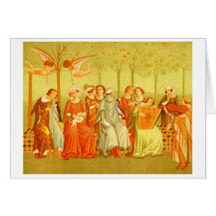 Renaissance Painting Card "Dream of Life"
