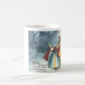 Renaissance People Vintage Kerstmis Koffiemok (Center)